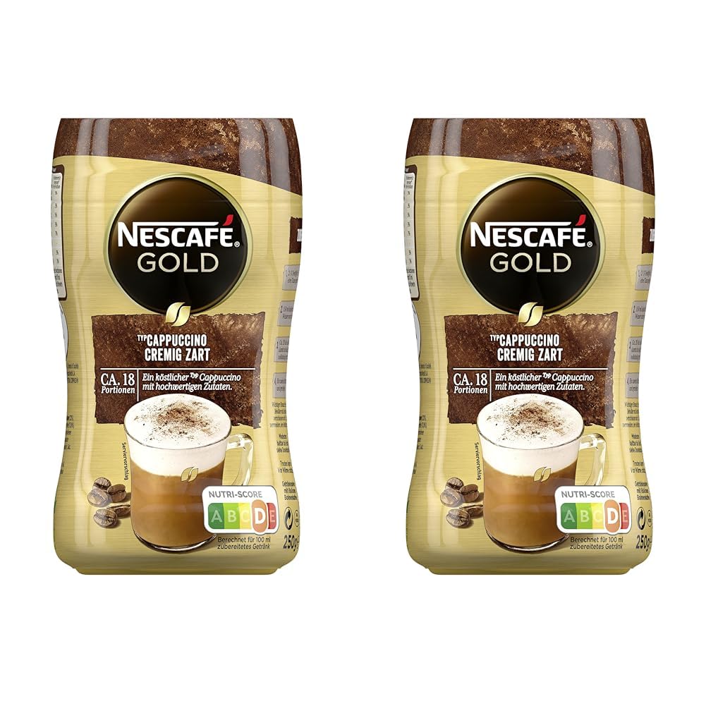 NESCAFÉ Gold Type Cappuccino Pack of 2 (1 x 250 g)