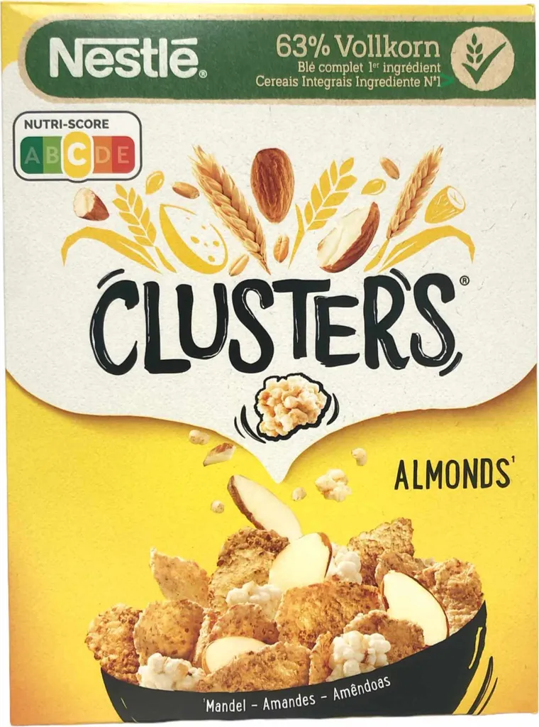 Nestlé Clusters Mandel Müsli 325,0 g