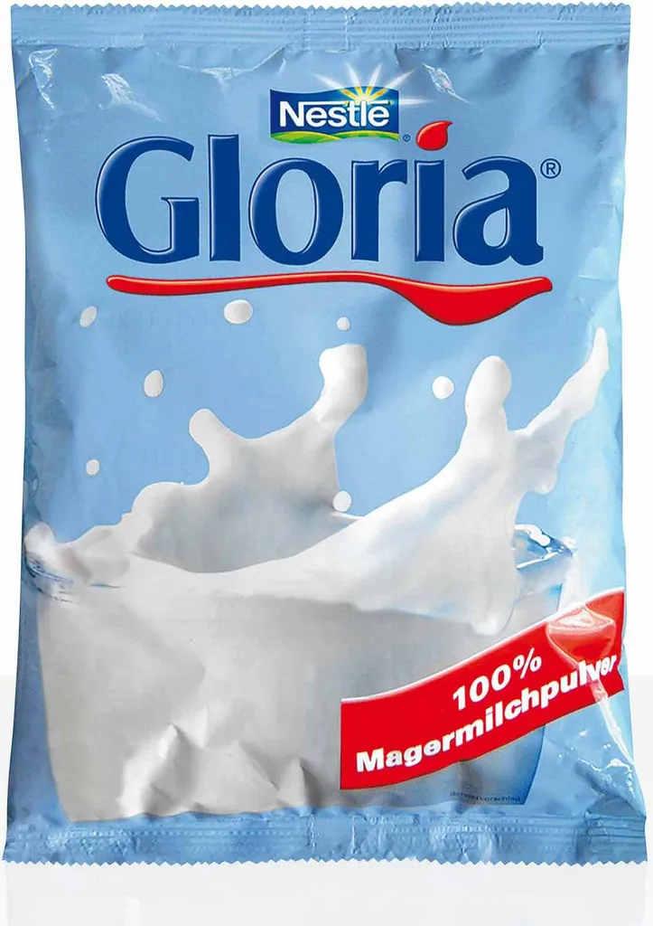Nestle Gloria granuliertes Magermilchpulver 10 x 500g Milch-Granulat