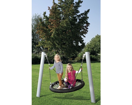 Nest swing Mamutec mini swing set swallow's nest metal silver