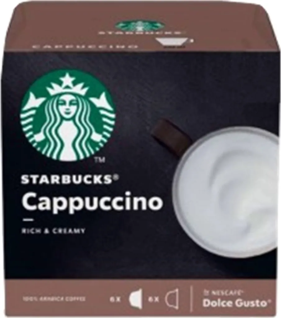 NEW! NESCAFÉ® Dolce Gusto® Starbucks® Cappuccino - 12 capsules / 6 servings