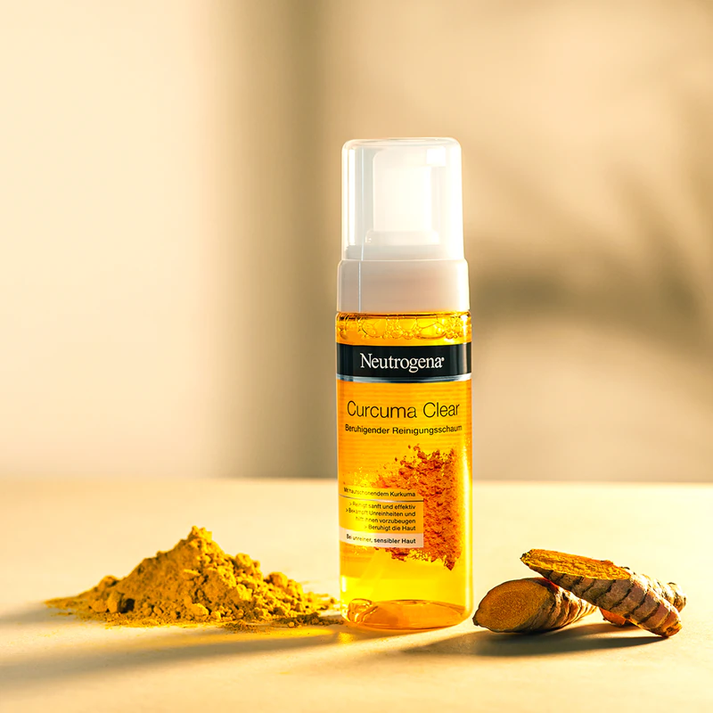 Neutrogena Curcuma Clear soothing facial foam