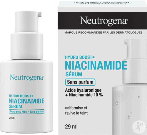 Neutrogena Hydro Boost Serum 10% Niacinamide dropper bottle 30ml