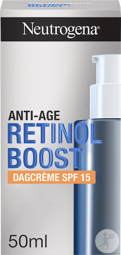 Neutrogena Retinol Boost Day Cream SPF15 pump bottle 50ml