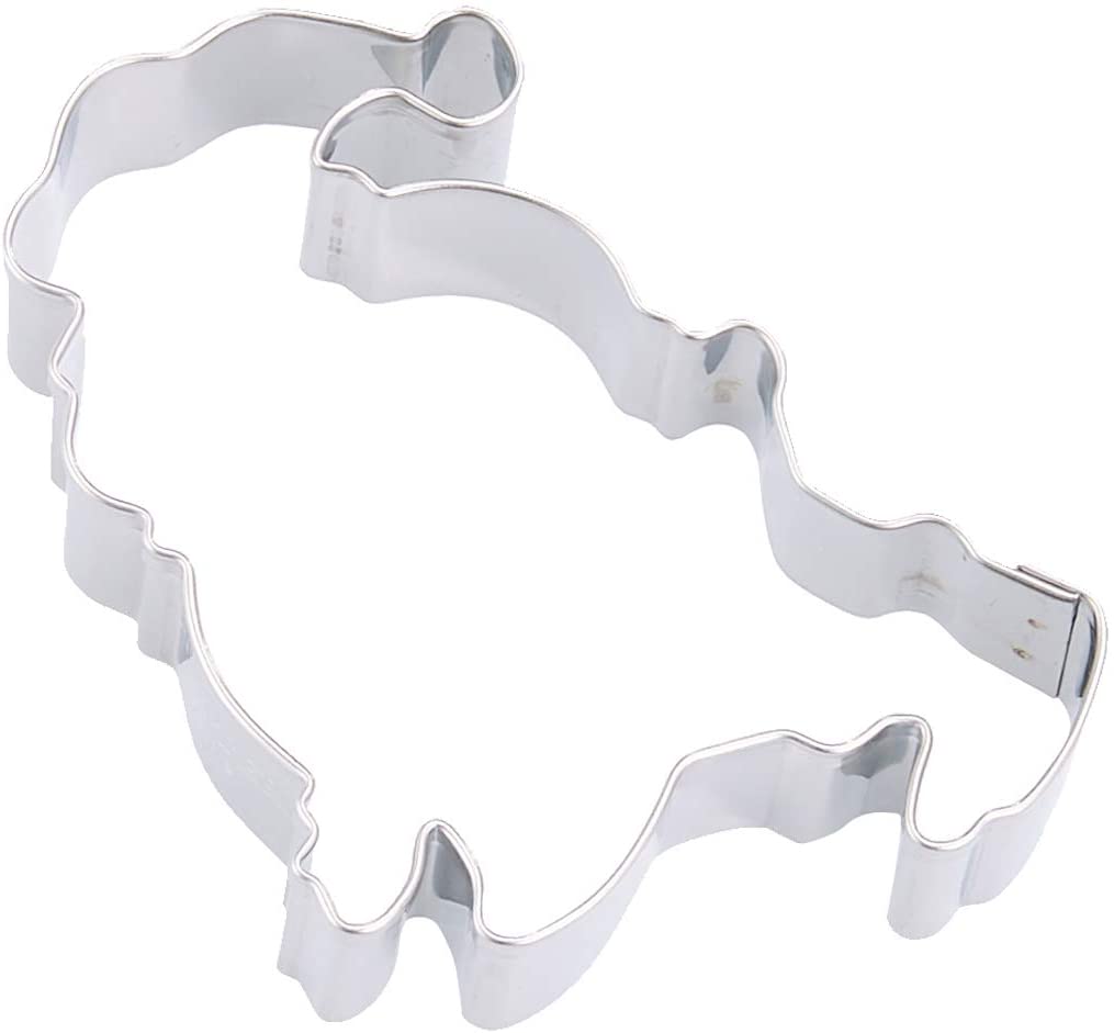 Staedter NEW Santa Claus cookie cutter stainless steel 9 cm