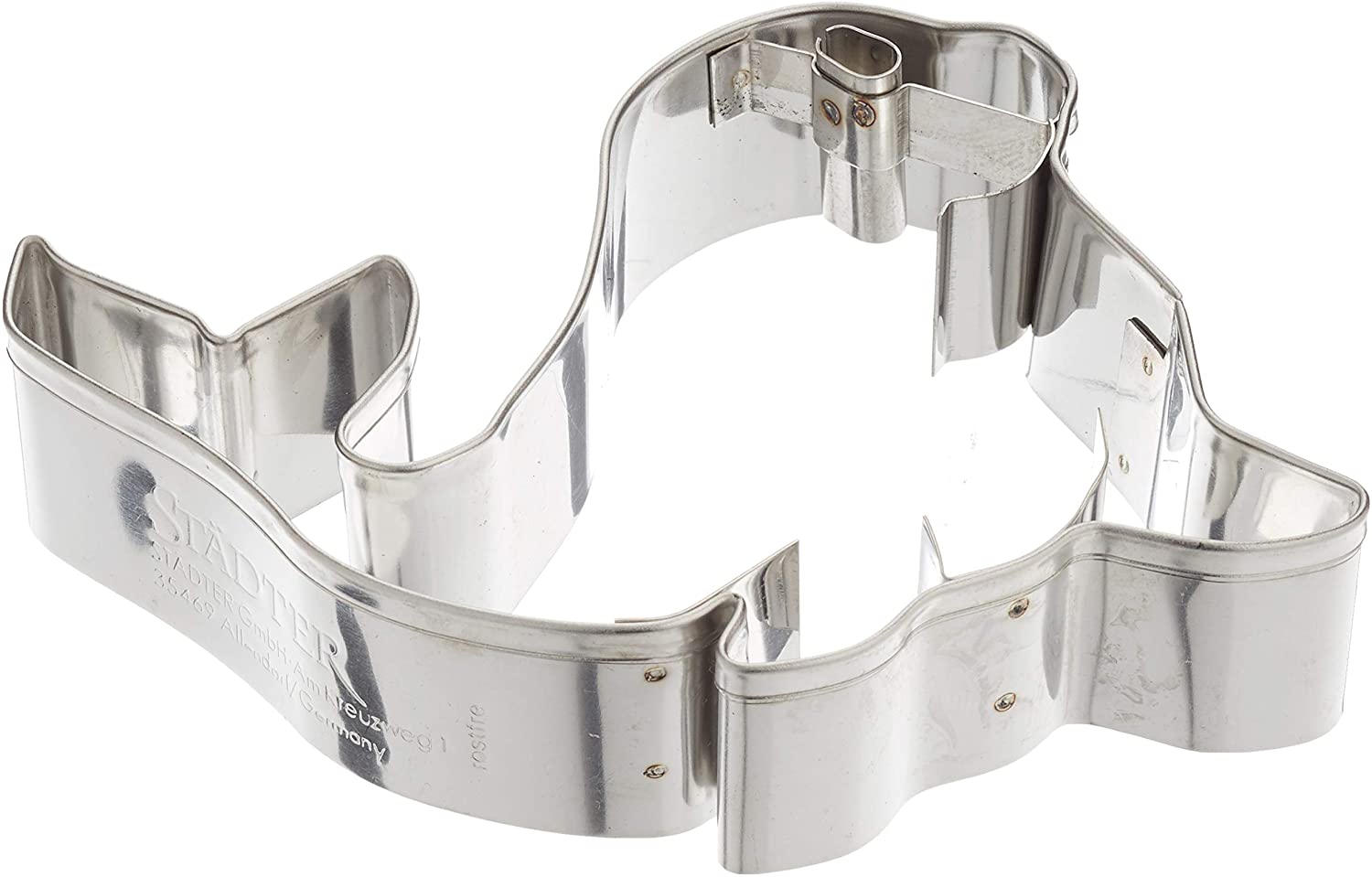 Staedter NEW Seal cookie cutter stainless steel, 9,5 cm