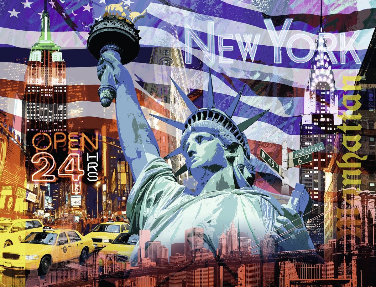 New York Collage Puzzle