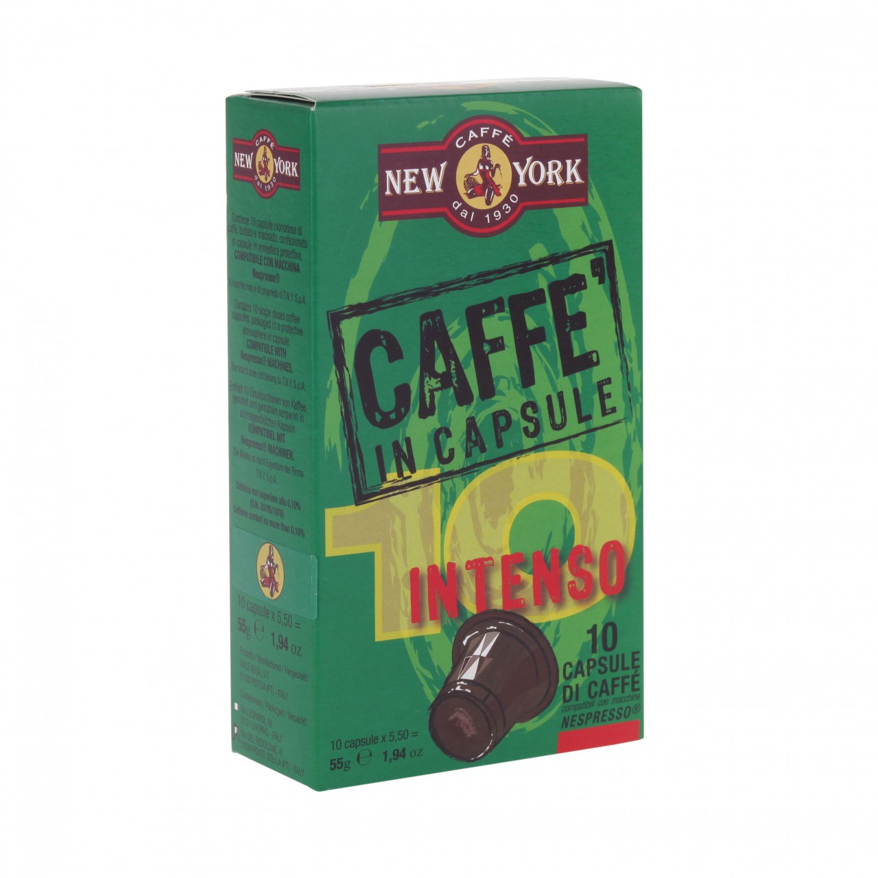 New York Intenso Capsules 10 Pieces