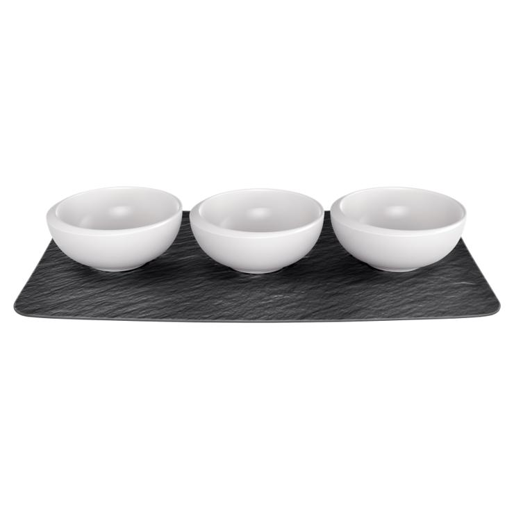 Villeroy & Boch Newmoon Dip Bowl Set