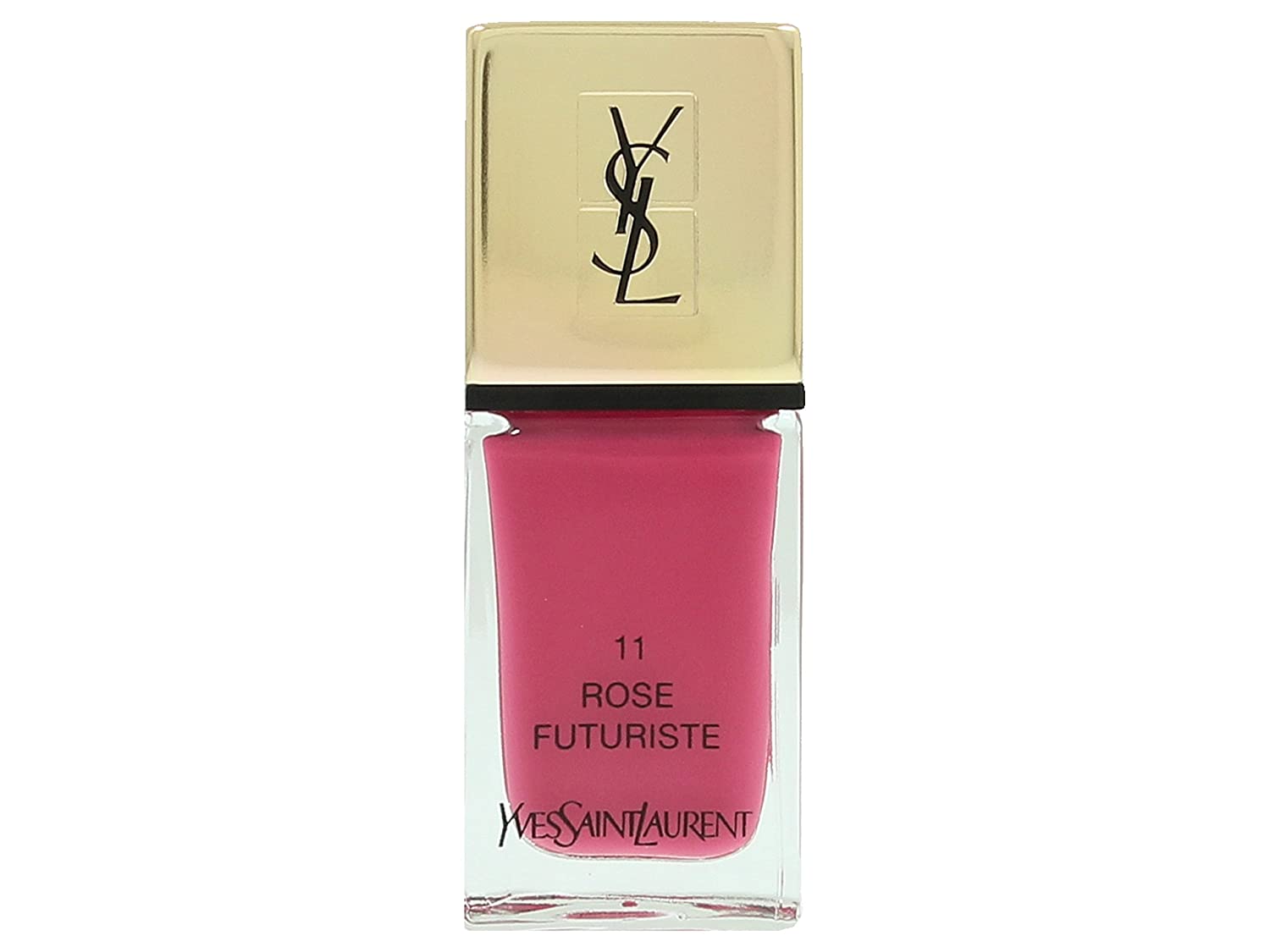 Yves Saint Laurent La Laque Couture Nail Polish No. 11 Rose Futuriste 10ml, ‎pink