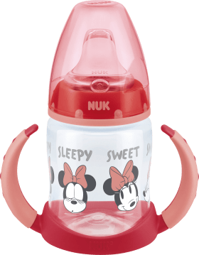NUK First Choice Temp. Control Disney, red, from 6 months, 150 ml, 1 pc