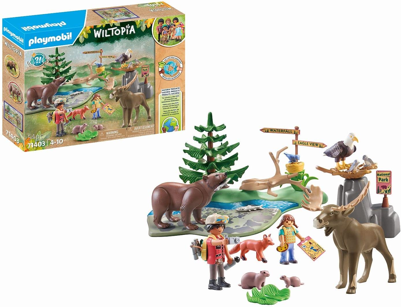 Playmobil a trip to the animals of north America