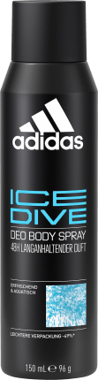adidas Deo Spray Deodorant Ice Dive, 150 ml