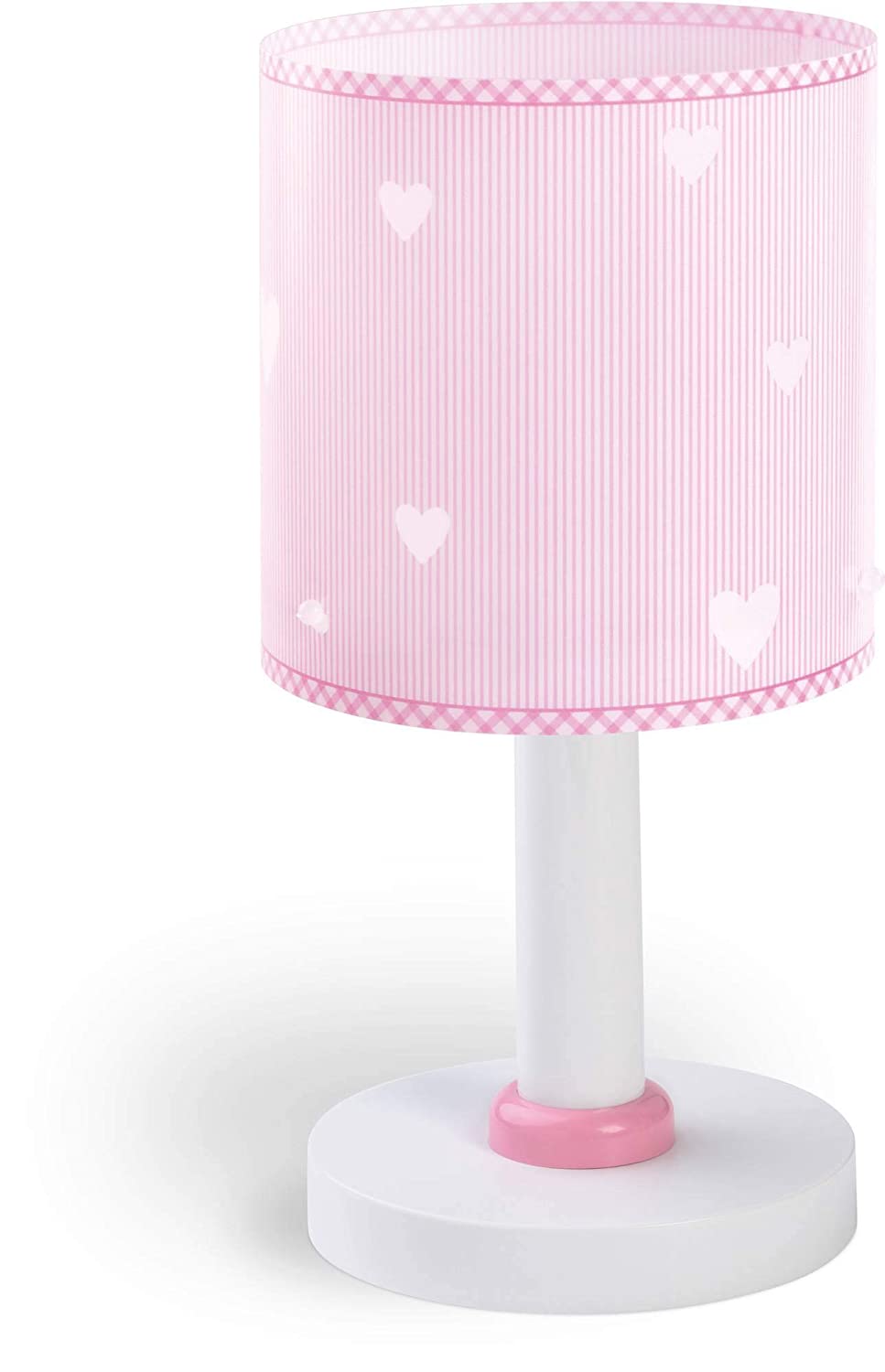 Dalber Sweet Dreams 62011S Table Lamp, Plastic, Pink, 15 x 15 x 29 cm