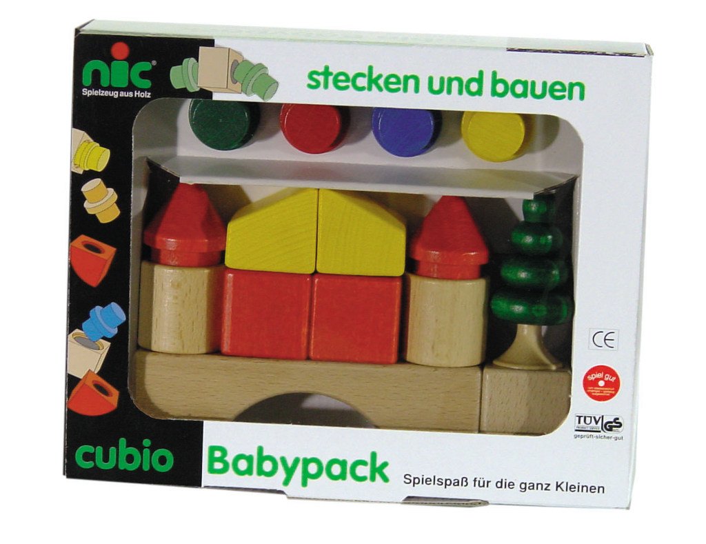 nic - holzspielzeug Nic Cubio Baby Pack