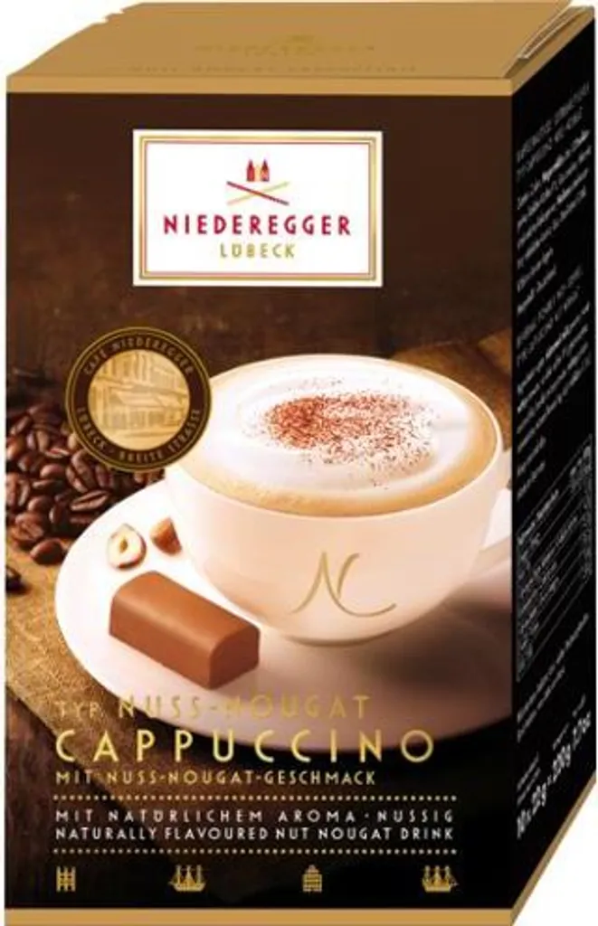 Niederegger - Nuss-Nougat Cappuccino - 10er 220g