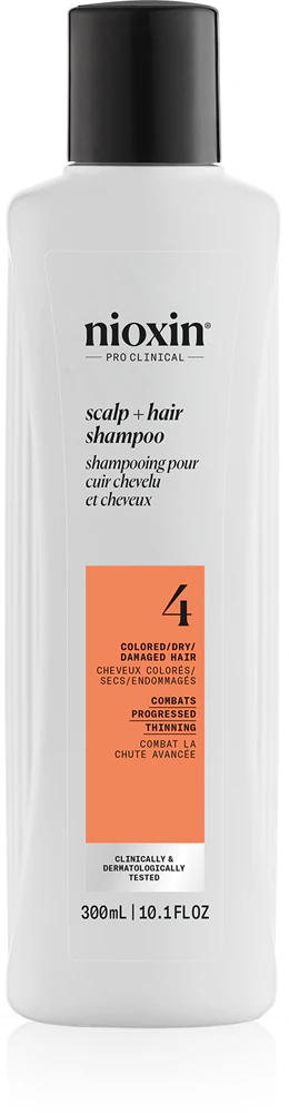 Nioxin System 4 Scalp + Hair Shampoo gentle shampoo for colored and damaged hair