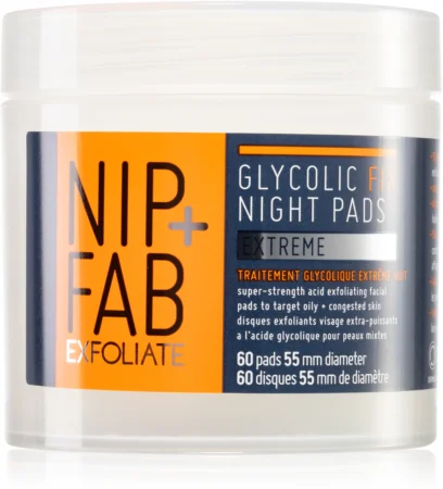 NIP+FAB Glycolic Fix Extreme nighttime cleansing pads