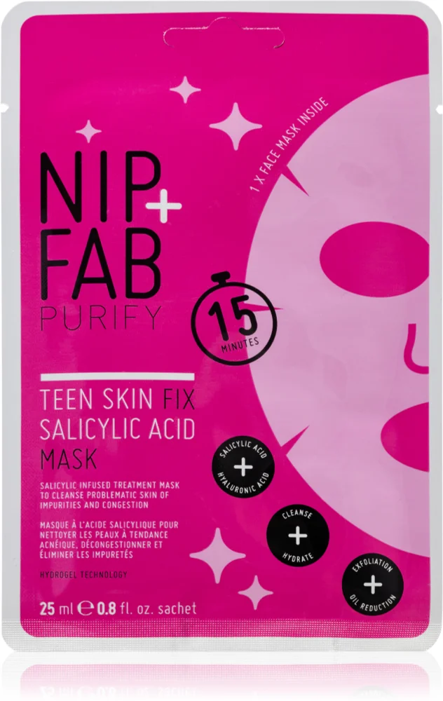 NIP+FAB Salicylic Fix cell layer mask for the face