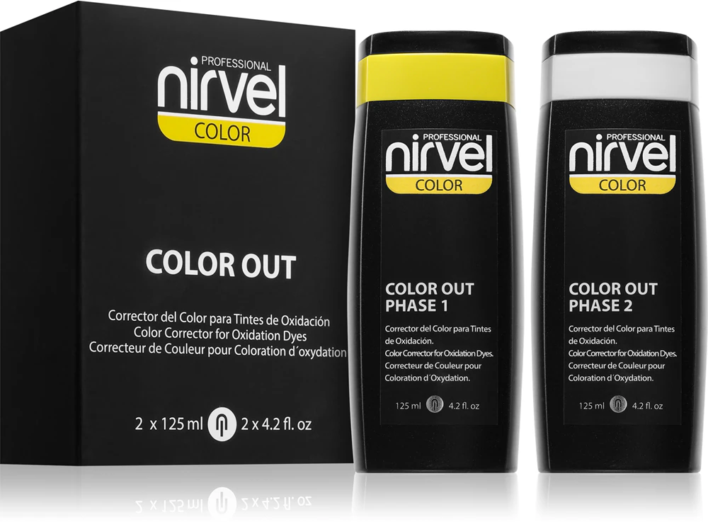 Nirvel Color Out corrective care for hair