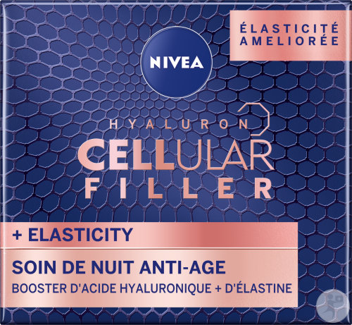 Nivea Hyaluron CELLular Filler + Elasticity Night Cream jar 50ml