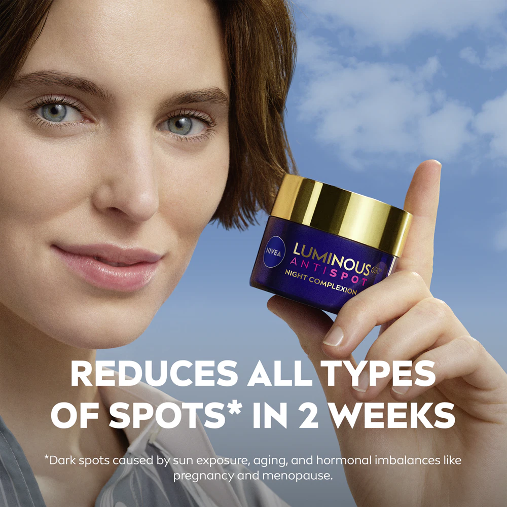 NIVEA Luminous night cream against pigment spots