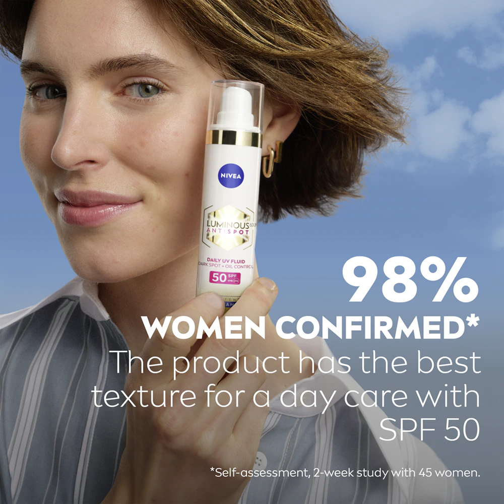 NIVEA Luminous day cream against pigment spots SPF 50