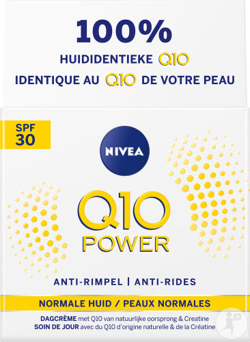 Nivea Q10 Power Anti-Wrinkle Day Cream SPF30 Normal Skin Jar 50ml