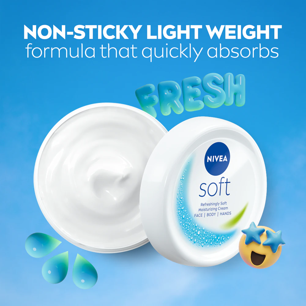 NIVEA Soft moisturizing cream
