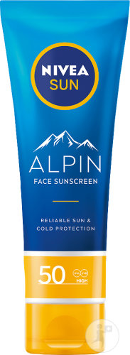 Nivea Sun Alpin Sunscreen SPF50 Face Tube 50ml