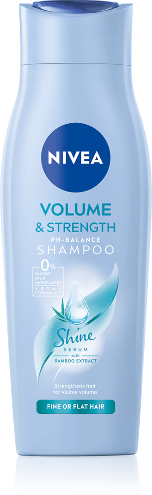 NIVEA Volume Sensation care shampoo for more hair volume