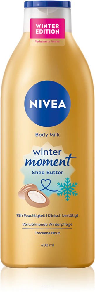 NIVEA Winter Moment nourishing body lotion with bamboo butter