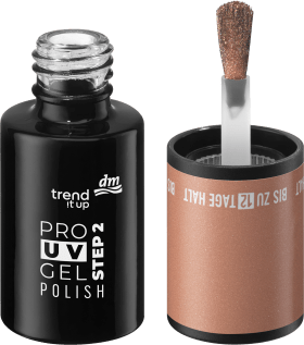 trend !t up Nail Polish Pro UV Gel Nail Polish pink-glitter 510, 5 ml