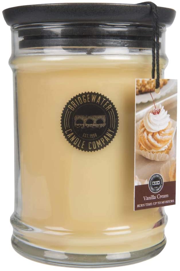 Bridgewater Vanilla Cream Large Jar Scented Candle