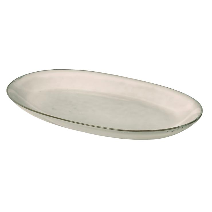 Nordic Sand Serving Plate Oval