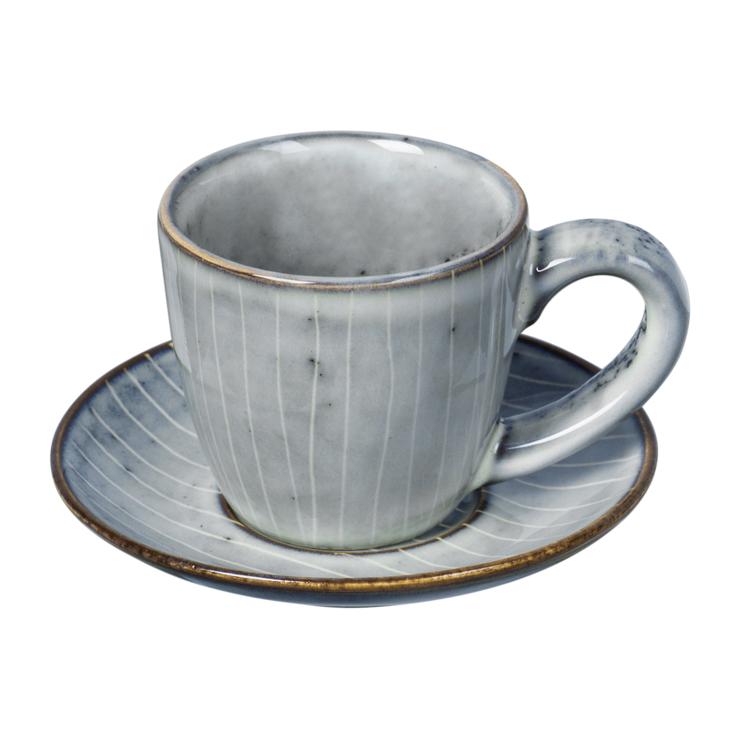 Nordic Sea espresso cup with saucer