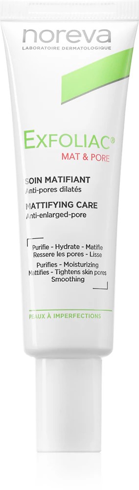 Noreva Exfoliac Mattifying Care Mattifying care for impure skin