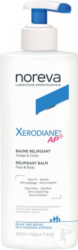 Noreva Xerodiane AP+ Relipidating Balm Dry to Very Dry Skin Pump Bottle 400ml