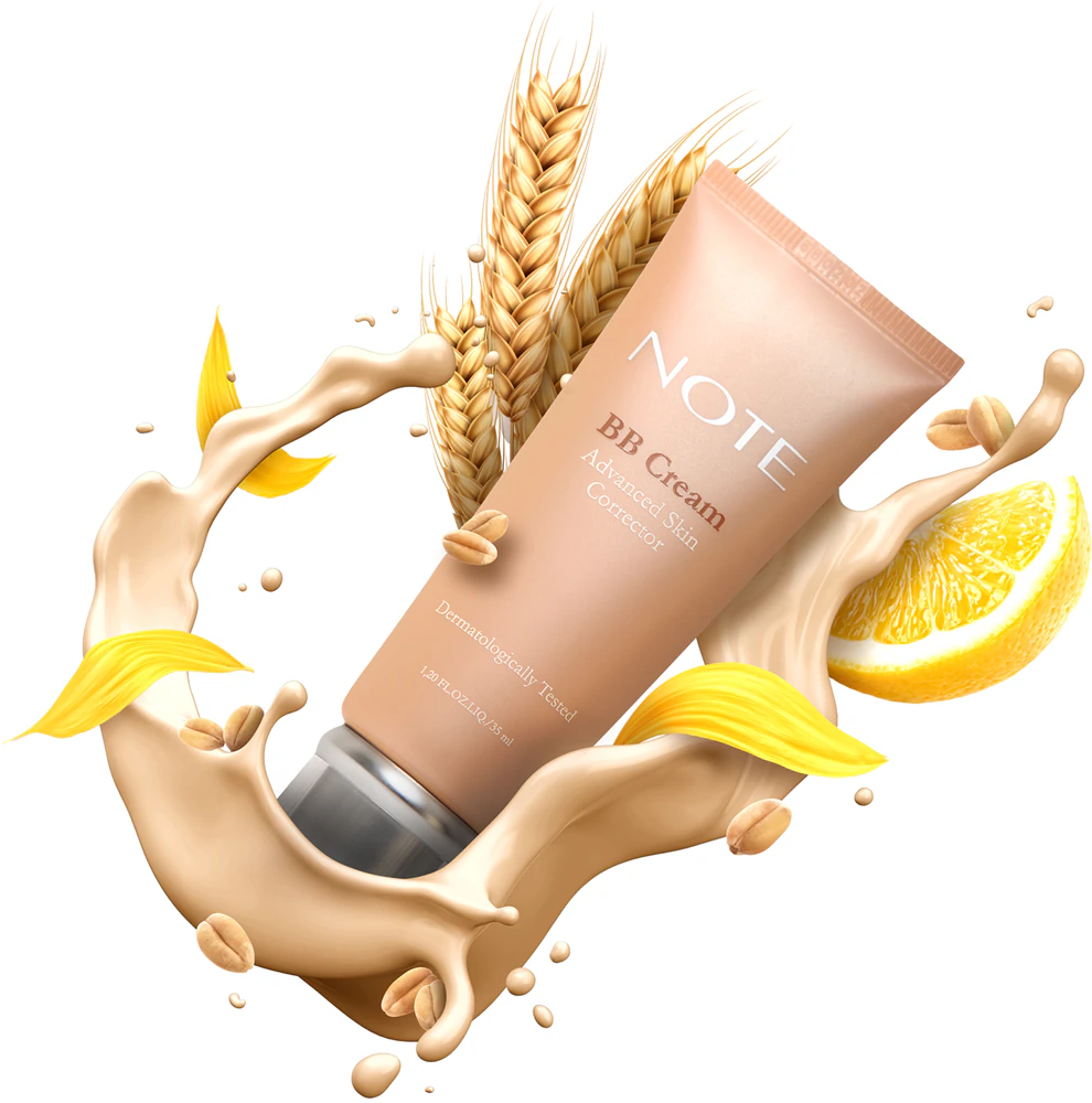 Note Cosmetique BB Advanced Skin Corrector BB cream with moisturizing effect SPF 15