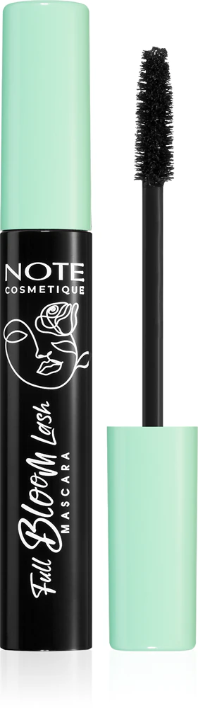 Note Cosmetique Full Bloom Lash Mascara for divided and curled eyelashes