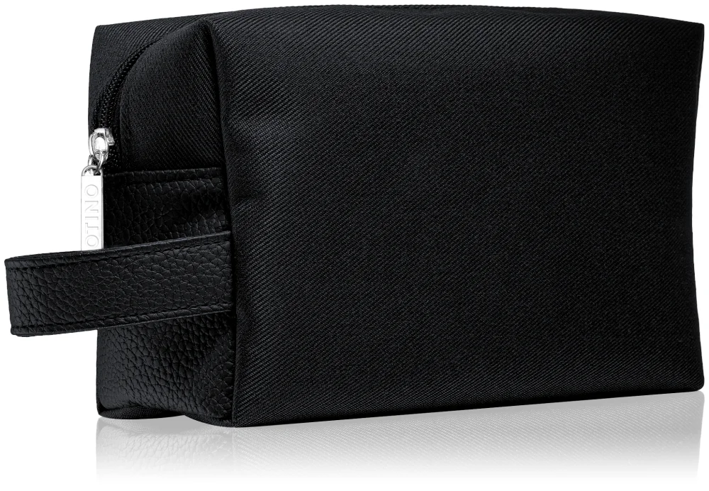 Notino Basic Collection cosmetic bag for men - large black