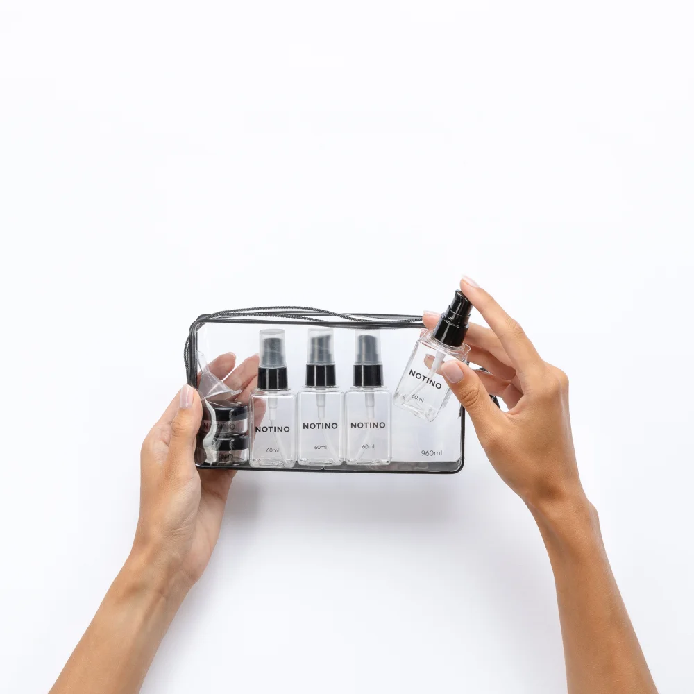 Notino Travel Collection travel bottles Black