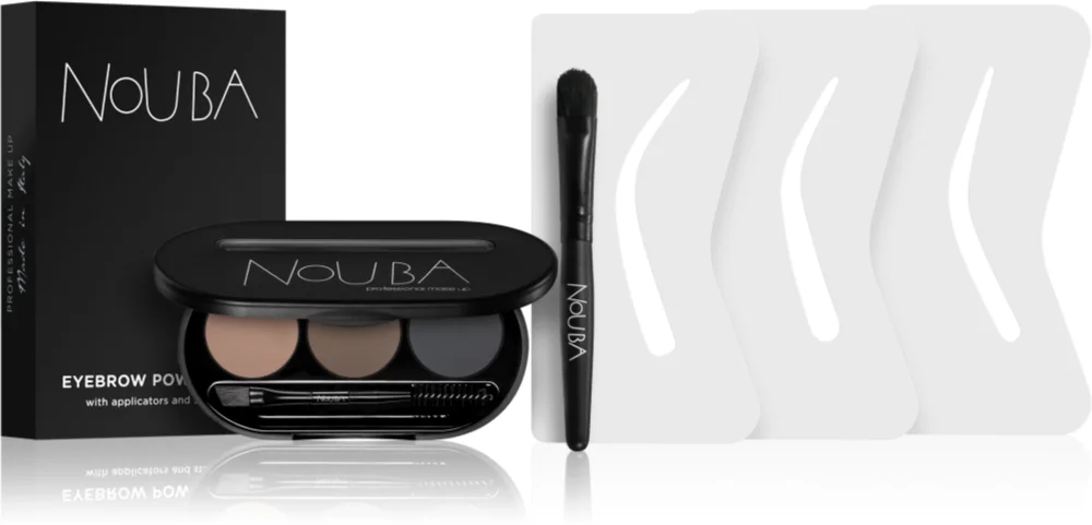 Nouba Eyebrow Powder Kit Gift Set (for the eyebrows)