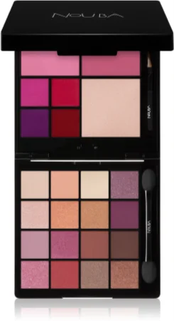 Nouba Trousse 236 palette with make-up for eyes and lips