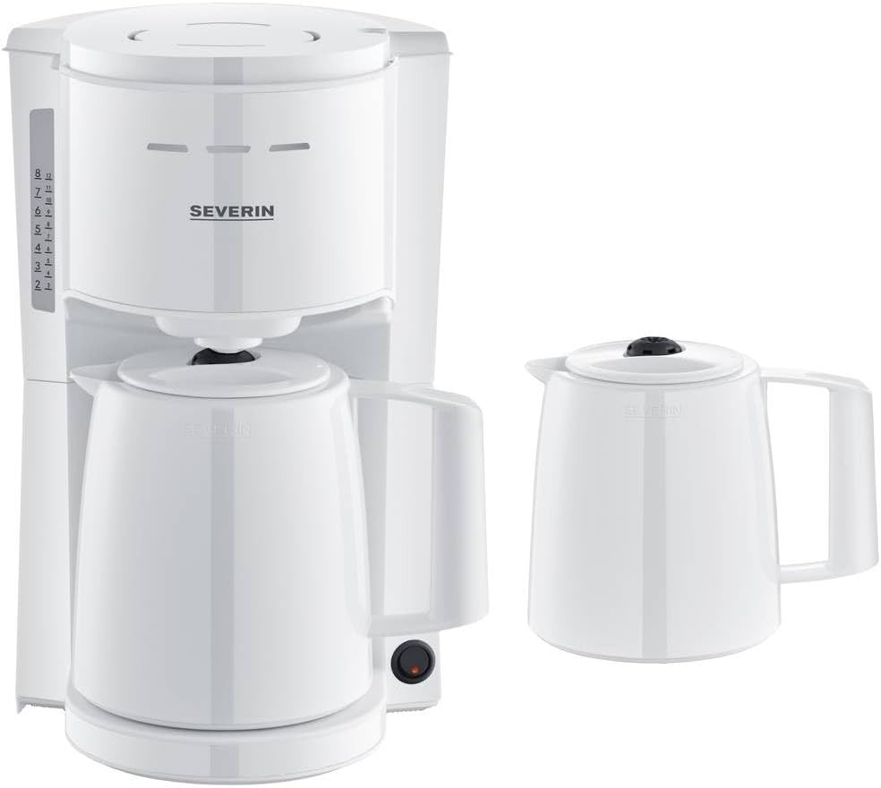 Severin KA 9309 coffee maker White With thermos