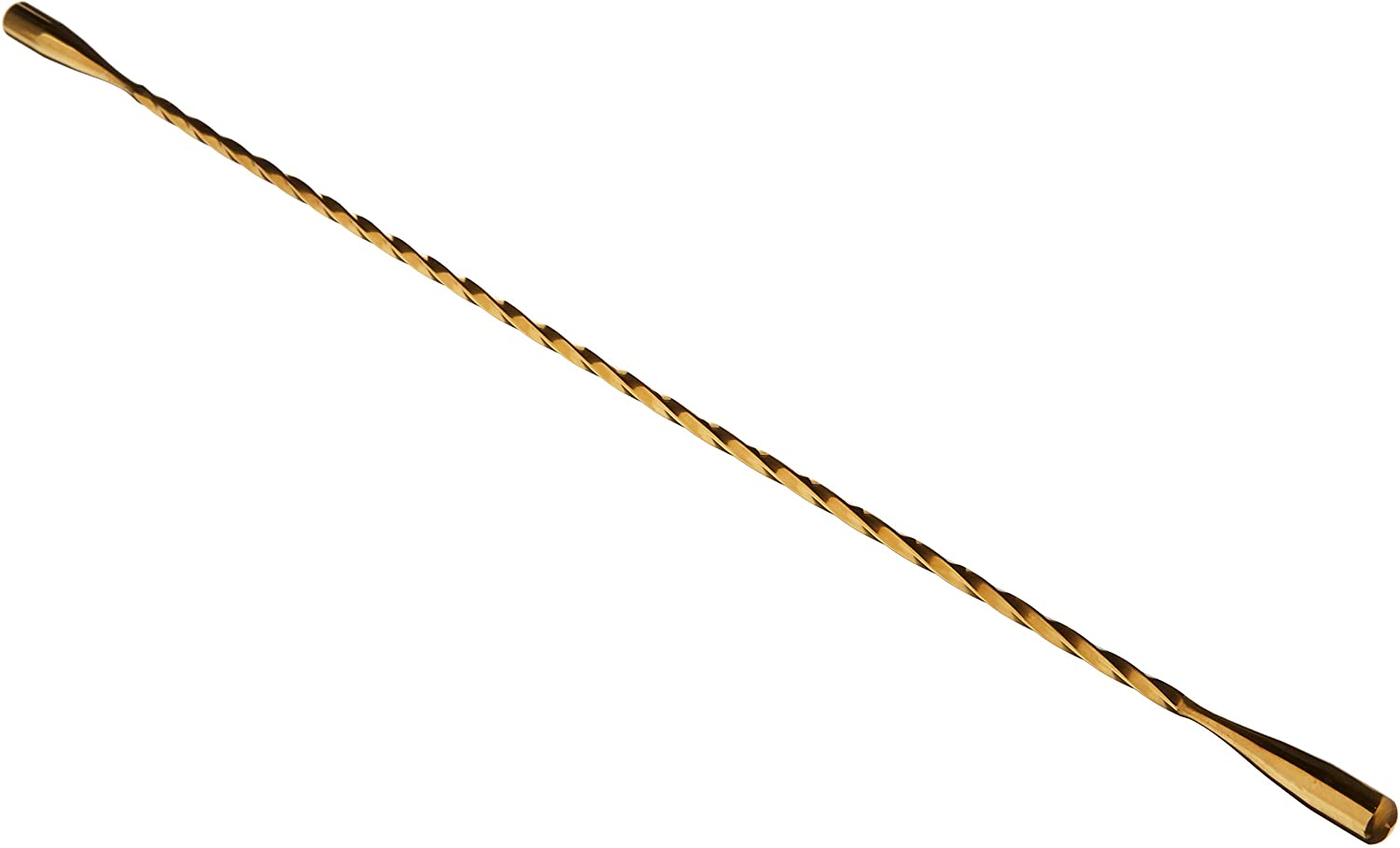 Barfly Cocktail Stirrer, Double Ended, 13 3/16 Inch (33.5 cm), Gold