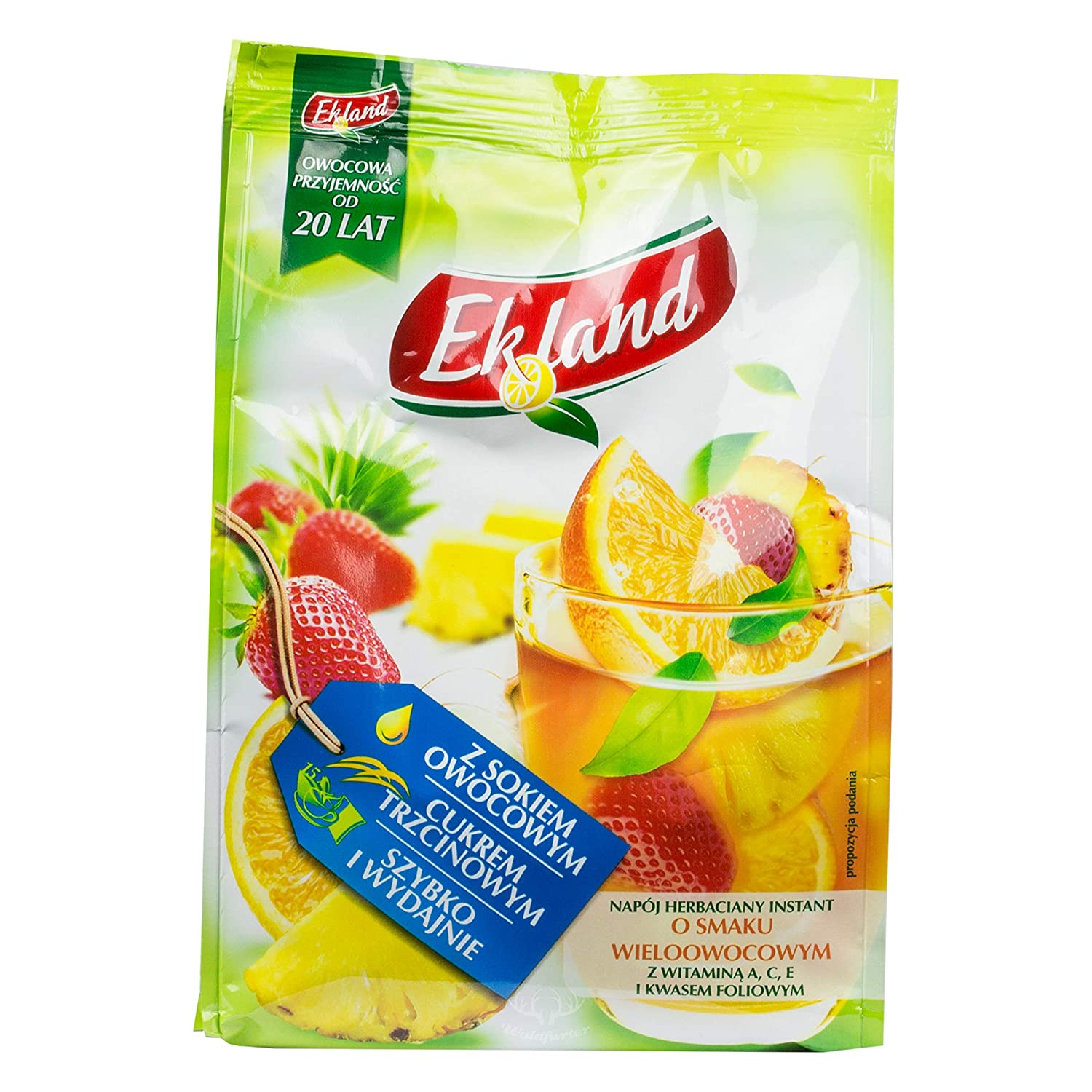 Ekland Instant-Tee mit Mehrfruchtgeschmack 300g