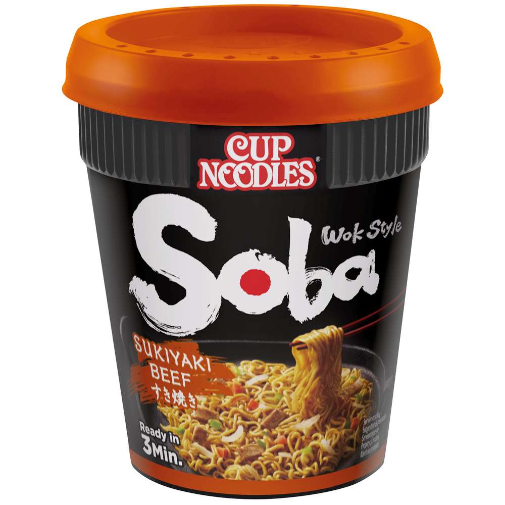 Noodles Soba Cup, Sukiyaki Beef