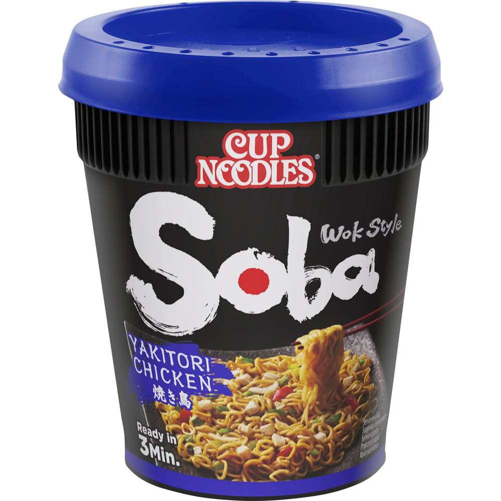 Noodles Soba Cup, Yakitori Chicken