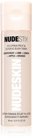 Nudestix Nudeskin 5% Citrus Fruit & Glycolic Glow Toner brightening tonic for the face